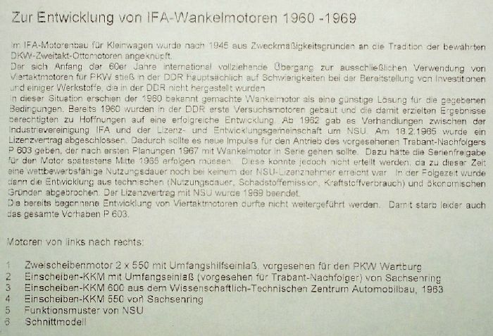 Info-Tafel im Horch-Museum Zwickau