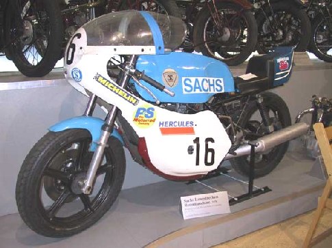 Hercules Wankel Langstrecken-Rennmaschine - letzte Version von 1976 im Museum