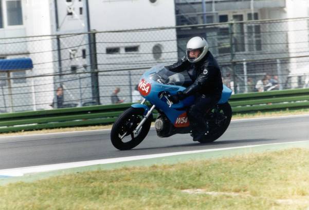 Rennwankel von Hans-Heinrich Duensing  bei ersten Tests 2002