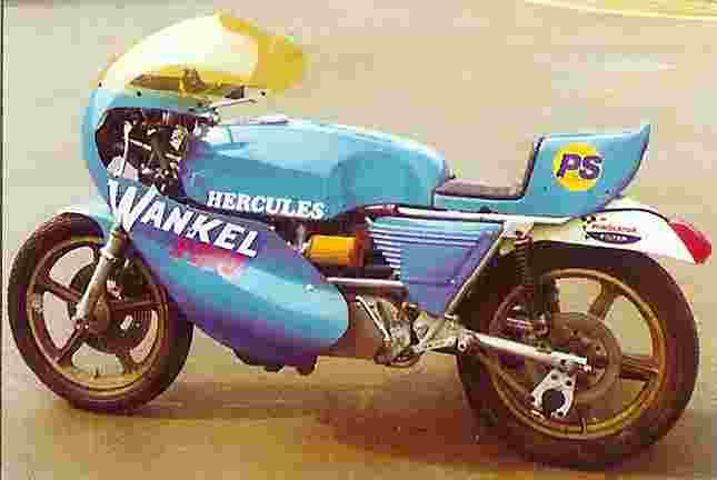 Hercules Wankel Langstrecken-Rennmaschine von 1975