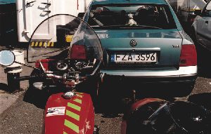 Masuren mit dem Wankel-Gespann