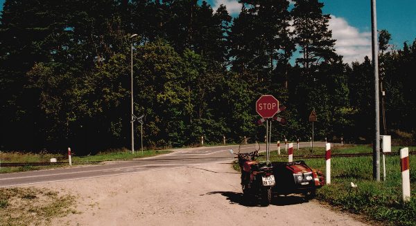 Masuren mit dem Wankel-Gespann