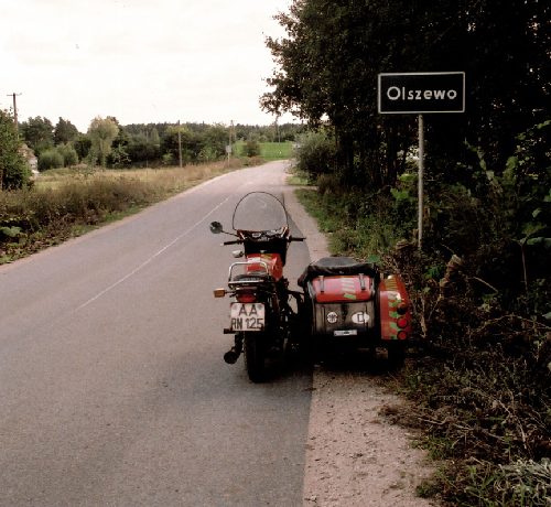 Masuren mit dem Wankel-Gespann