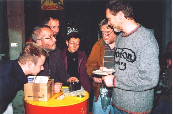 Werkstattfest 2009 mit Carrera-Bahn