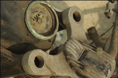 Altes Moped für Selbermacher