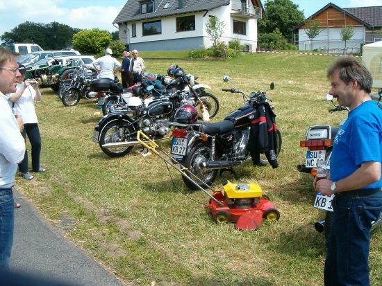 Wankel Rasenm&auml;her von Wolf-Ger&auml;te mit Sachs Motor